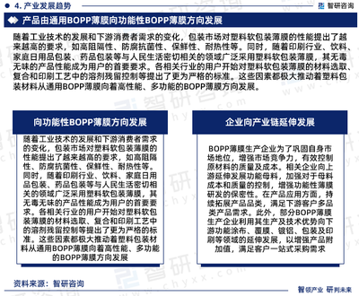 2025-2031年中国BOPP薄膜行业发展模式分析及未来前景规划